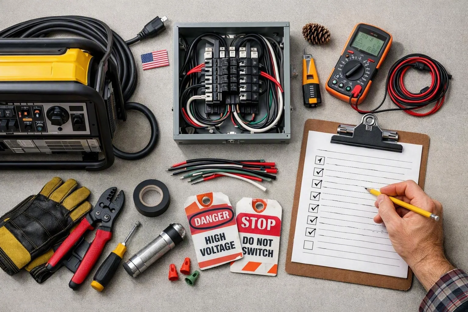 Generator Wiring and Transfer Switch Checklist Before You Use Backup Power — EV Charger Electrical Problems: A Homeowner’s...