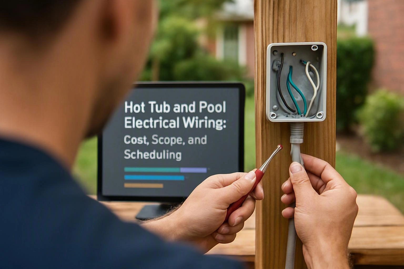 Hot Tub and Pool Electrical Wiring: Cost, Scope, and Scheduling — Ceiling Fan and Switch Installation: Cost and What the J...
