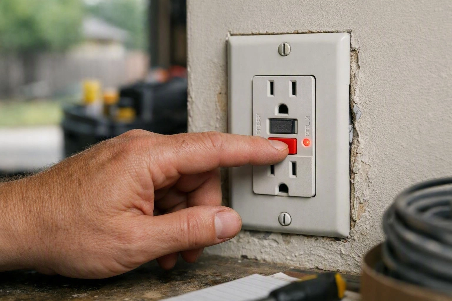 Why a GFCI Outlet Keeps Tripping or Won’t Reset