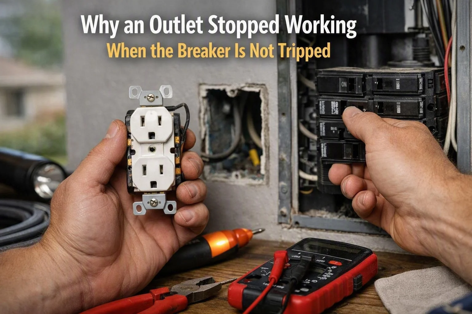 Why an Outlet Stopped Working When the Breaker Is Not Tripped